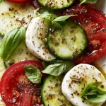 Easy Cucumber Caprese Salad Recipe - Quick & Refreshing!