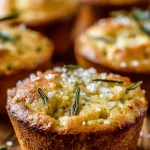 Easy Garlic Rosemary Focaccia Muffins Recipe