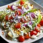 Grilled Wedge Salad with Spicy Ranch: Easy & Delicious Recipe!
