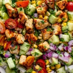 Delicious & Easy Healthy BBQ Chicken Chopped Salad Recipe