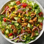 Delicious & Easy Healthy BBQ Chicken Chopped Salad Recipe