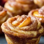 Irresistible Peach Pie Cruffins Recipe
