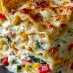 Delicious Loaded Veggie White Lasagna Recipe