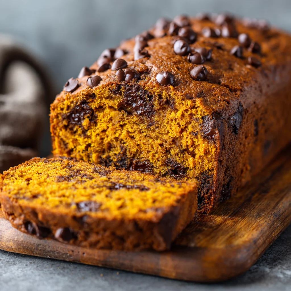 Moist Chocolate Pumpkin Bread Recipe