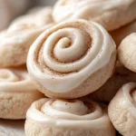 Easy No-Bake Cinnamon Roll Cookies Recipe
