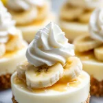 Easy No Bake Mini Banana Cream Pies Recipe