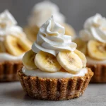 Easy No Bake Mini Banana Cream Pies Recipe