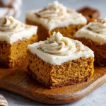 Delicious Pumpkin Bars with Cream Cheese Frosting