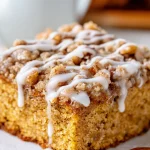 Delicious Pumpkin Coffee Cake Recipe with Streusel Topping