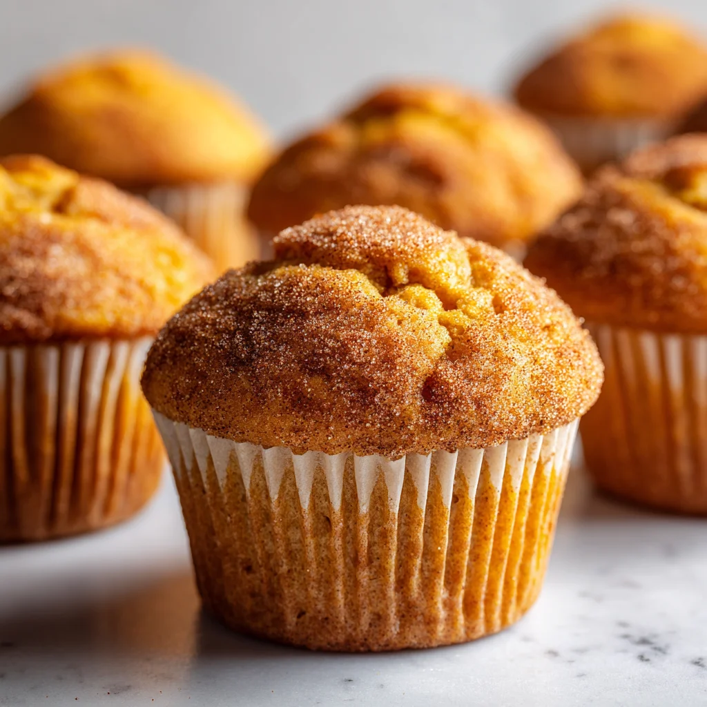 Easy Pumpkin Snickerdoodle Muffins Recipe