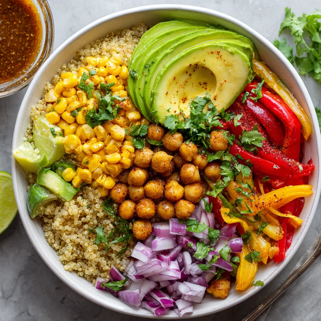 Crispy Roasted Chickpea & Avocado Bowl Recipe (Quick & Healthy!)