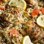 Slow Cooker Lemon Herb Chicken & Rice: Easy Comfort Food
