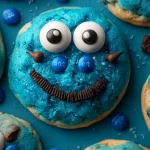 Soft & Chewy Cookie Monster Cookies: Easy Recipe for a Fun Treat