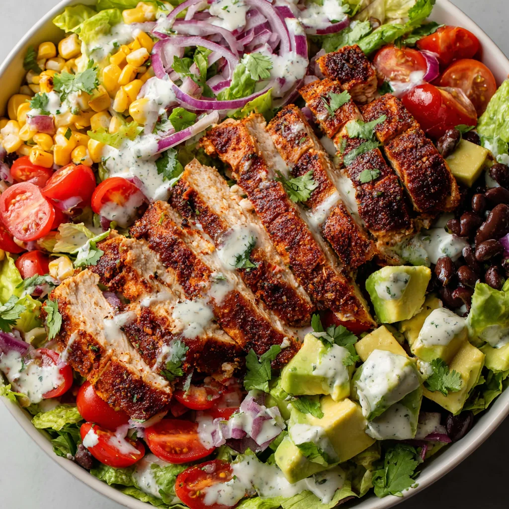 Spicy Southwest Chicken Salad: Easy & Healthy Recipe!