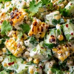 Creamy & Refreshing Street Corn Cucumber Salad