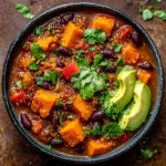 Hearty Sweet Potato & Quinoa Chili Recipe