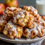 Warm & Easy Baked Apple Fritters Recipe