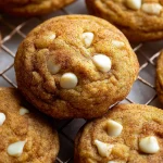 Irresistible White Chocolate Pumpkin Snickerdoodles