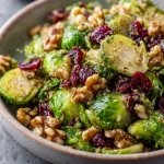10 Minute Warm Brussels Salad Recipe