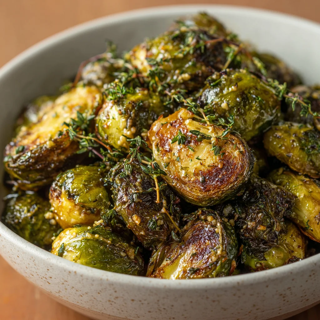5 Tahini-Thyme Brussels Sprouts: Quick, Easy & Delicious!