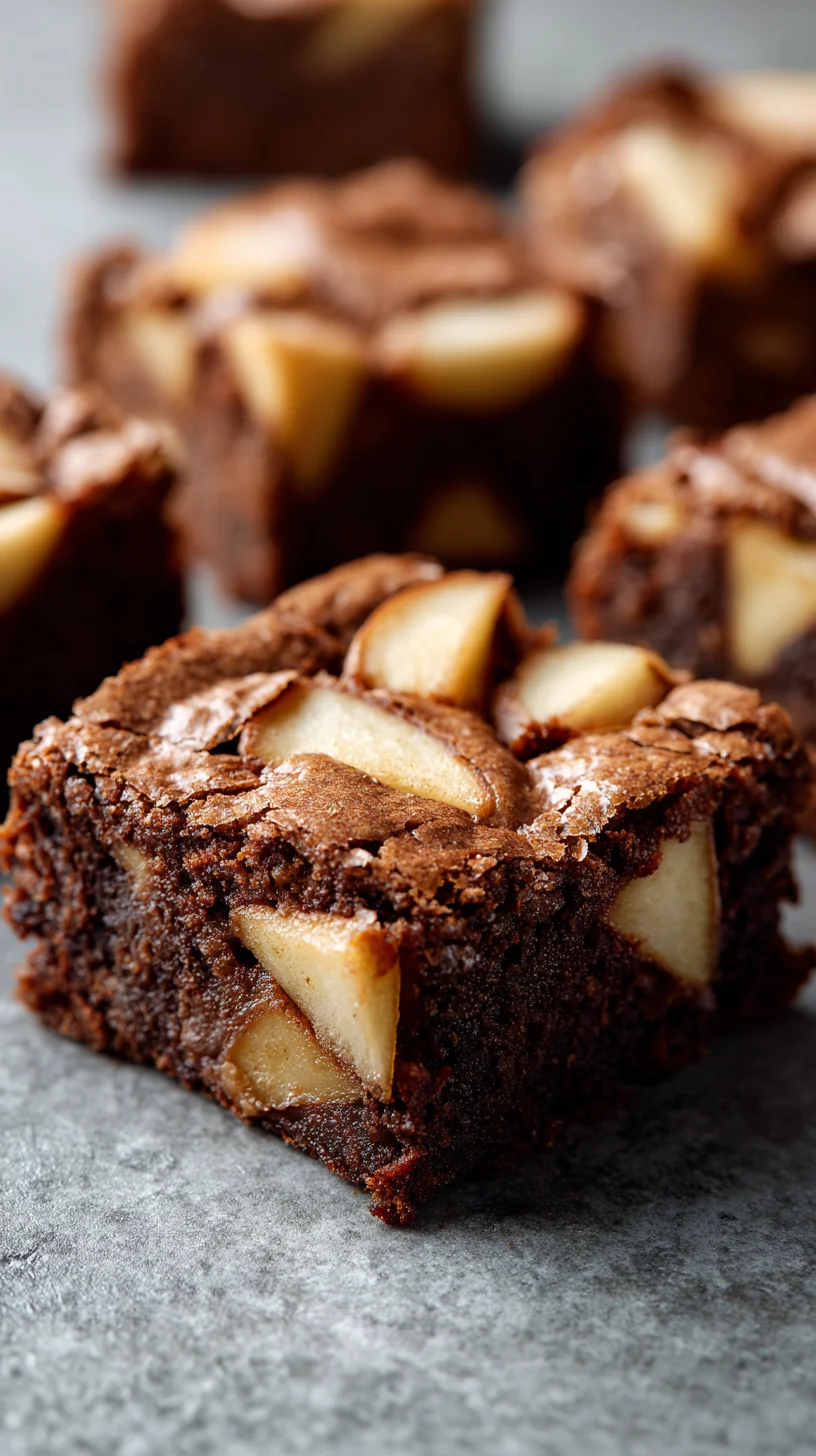 Apple brownies, a simple autumn treat. Apple brownies, a simple autumn treat.