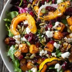 Delightful Autumn Delicata Squash Salad Recipe