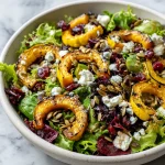 Delightful Autumn Delicata Squash Salad Recipe