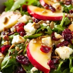 Autumn Harvest Honeycrisp Apple & Feta Salad Recipe