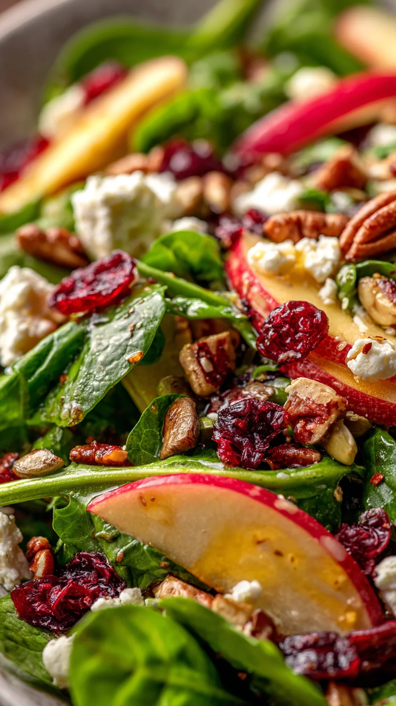 Fresh Honeycrisp apple salad with feta and fall garnishes. Fresh Honeycrisp apple salad with feta and fall garnishes.