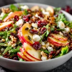 Autumn Harvest Honeycrisp Apple & Feta Salad Recipe