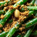 Delicious Brown Butter Green Beans with Hazelnut Dukkah
