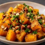 Delicious Butternut Squash with Brown Butter Hazelnuts Recipe