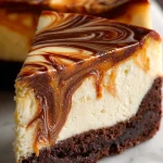 Decadent Caramel Brownie Cheesecake Recipe