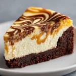 Decadent Caramel Brownie Cheesecake Recipe