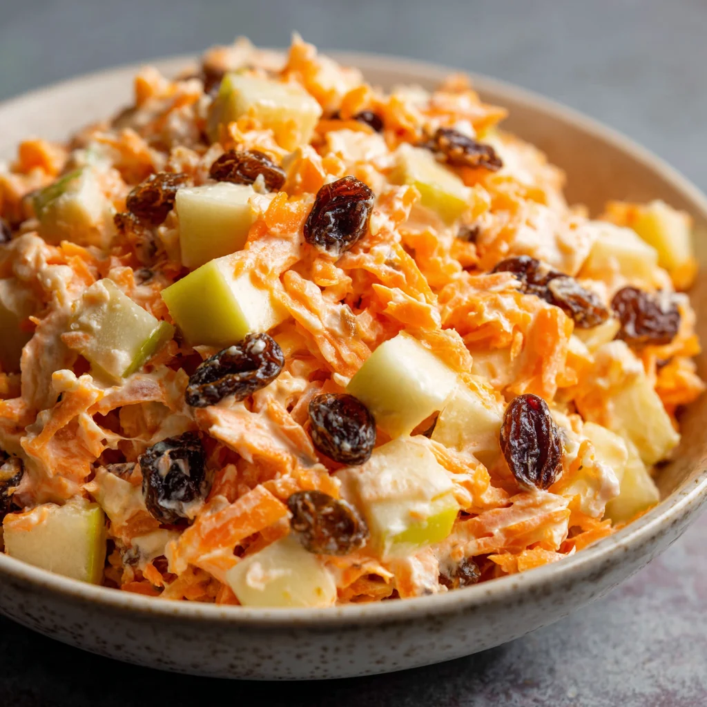 Crunchy & Refreshing Carrot Apple Salad Recipe