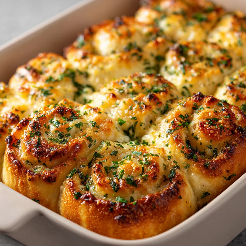 Irresistible Cheesy Garlic Rolls Recipe