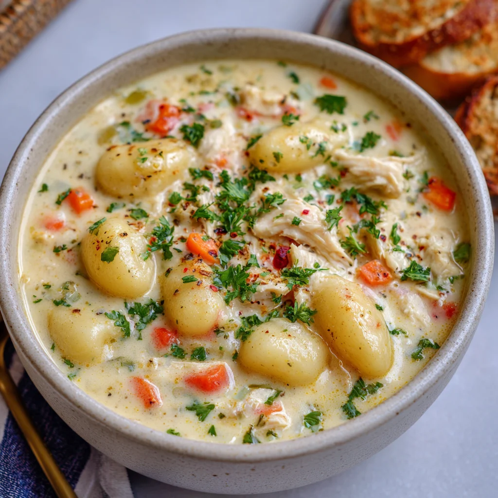 Creamy Chicken Cheddar Gnocchi Soup: The Ultimate Comfort Food Recipe