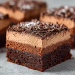 Irresistible Chocolate Mousse Brownies Recipe