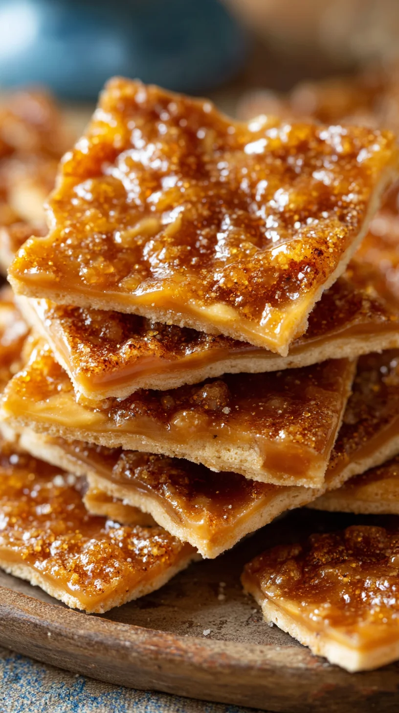 Churro Saltine Toffee dessert.