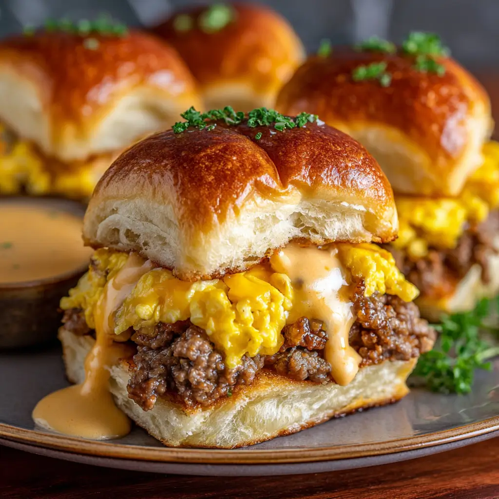 Crack Breakfast Sliders