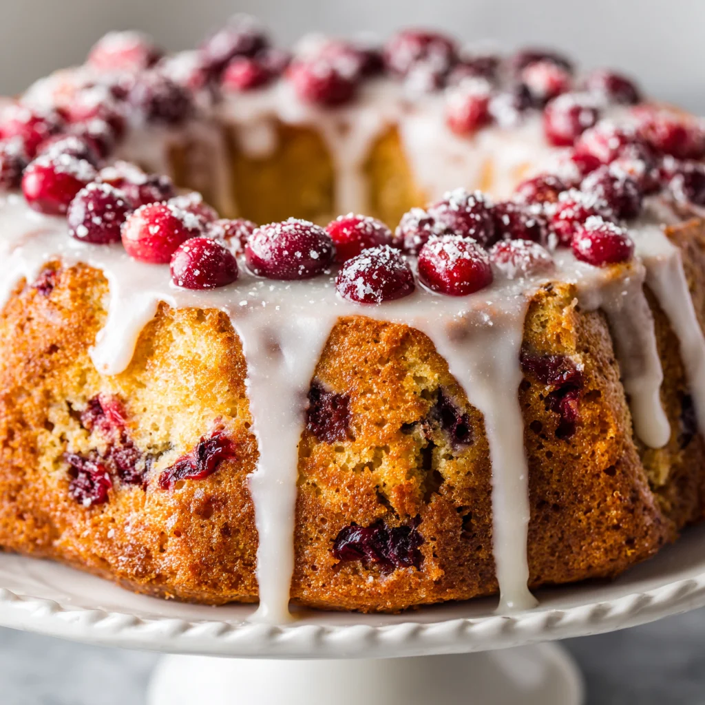 Fluffy cranberry orange cake, ready to eat. Fluffy cranberry orange cake, ready to eat.