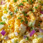 Creamy Deviled Egg Macaroni Salad - Easy Recipe