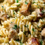 Creamy Garlic Parmesan Chicken Pasta - Easy Weeknight Dinner