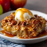 Easy Crockpot Caramel Apple Dump Cake Recipe