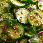 Refreshing Easy Asian Cucumber Salad Recipe