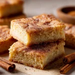Easy Cinnamon Sugar Blondies Recipe