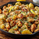 Easy Garlic Parmesan Chicken & Potatoes: One-Pan Dinner Perfection!