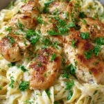 Easy Parmesan Chicken Pasta - 30 Minute Dinner Recipe