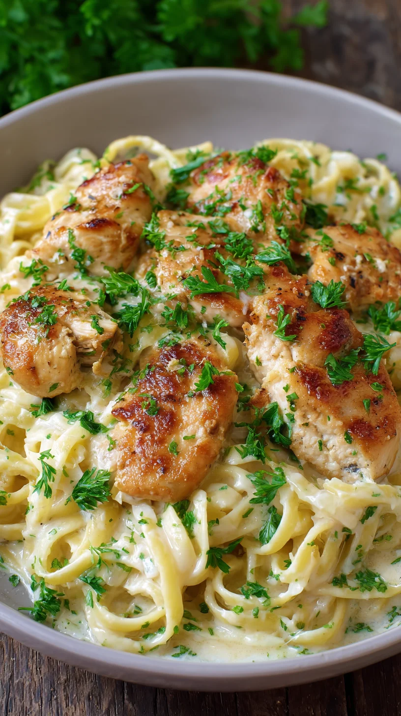 Parmesan chicken pasta dish. Parmesan chicken pasta dish.