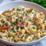 Easy Parmesan Chicken Pasta - 30 Minute Dinner Recipe